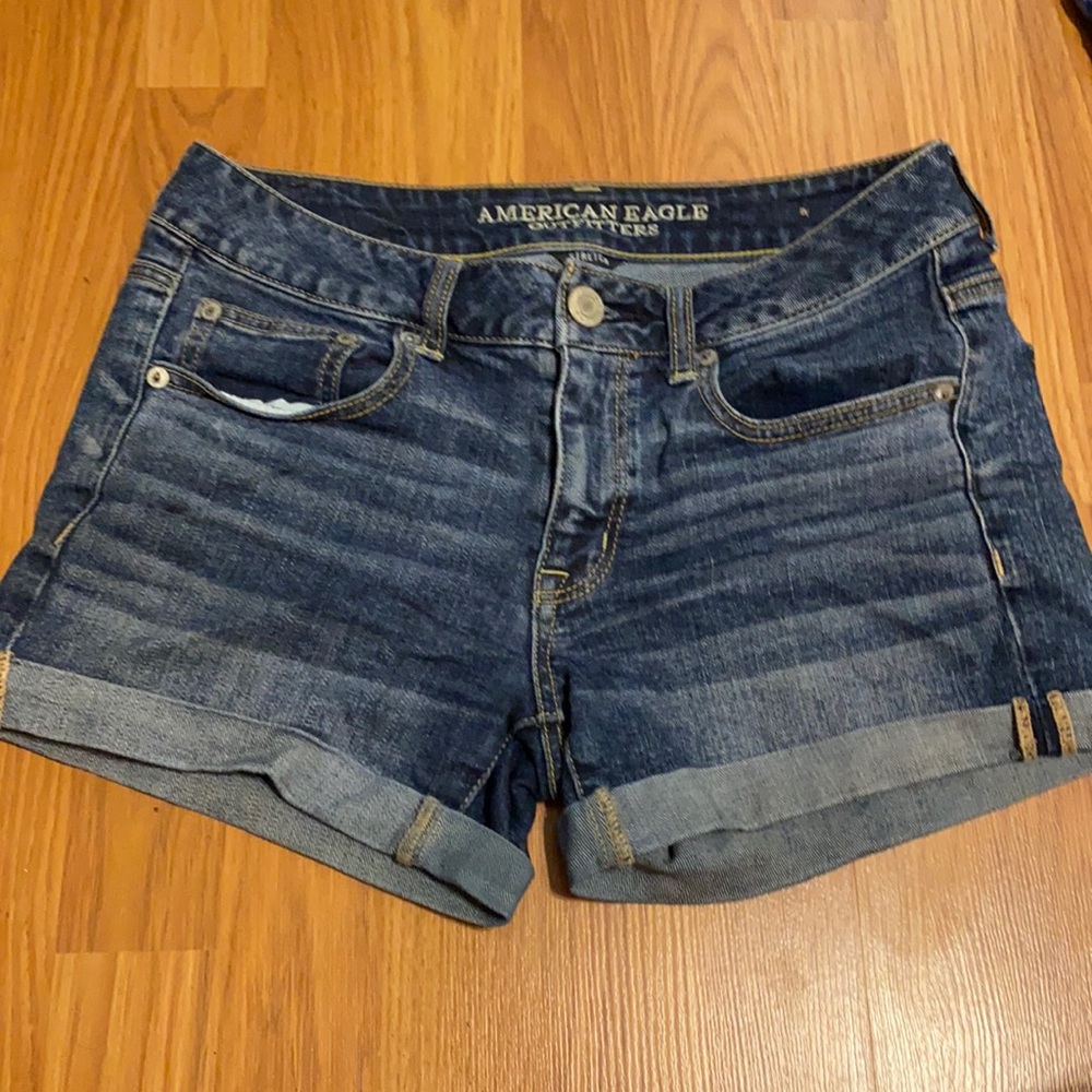 size 2 american eagle jean shorts